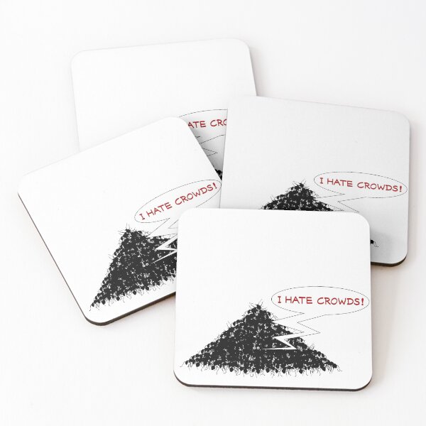 Item preview, I Hate Crowds! Anthill | schwarz | Statement designed and sold by un-artiges.