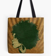 Afro Vintage Design Tote Bag