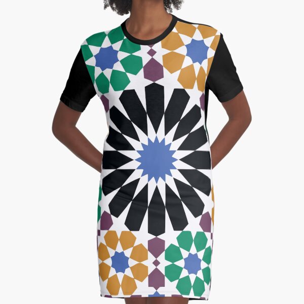 Arte abstracto de Alhambra Vestido camiseta