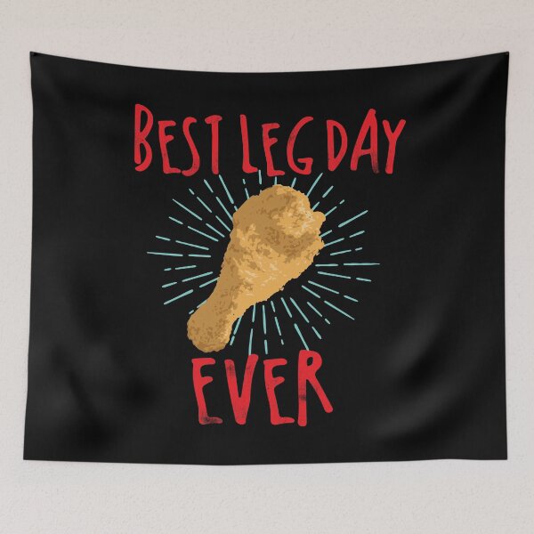 Item preview, Best Leg Day Ever Thanksgiving Turkey Funny Feast design designed and sold by tronictees.