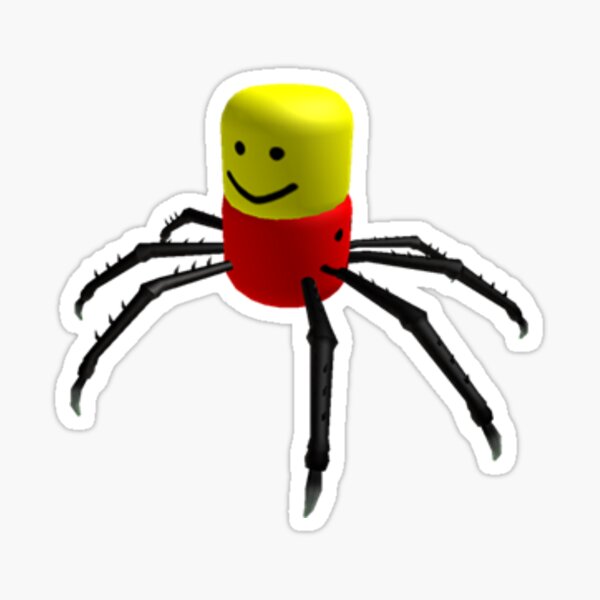 Despacito Spider Stickers Redbubble - despacito roblox oof face