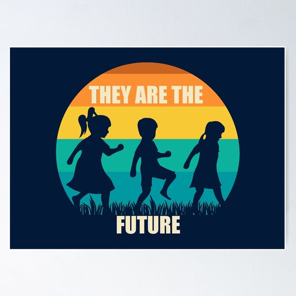 Item preview, Children are the Future Inspirational Quote designed and sold by Epic Love Designs.