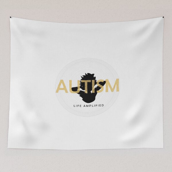 Item preview, Autism - Life Amplified designed and sold by Marwative ..