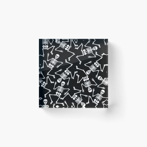Item preview, Skeleton pattern with black background designed and sold by TheSimpleMan.