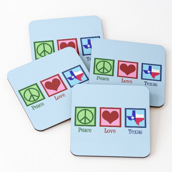 Item preview, Peace Love Texas designed and sold by Epic Love Designs.