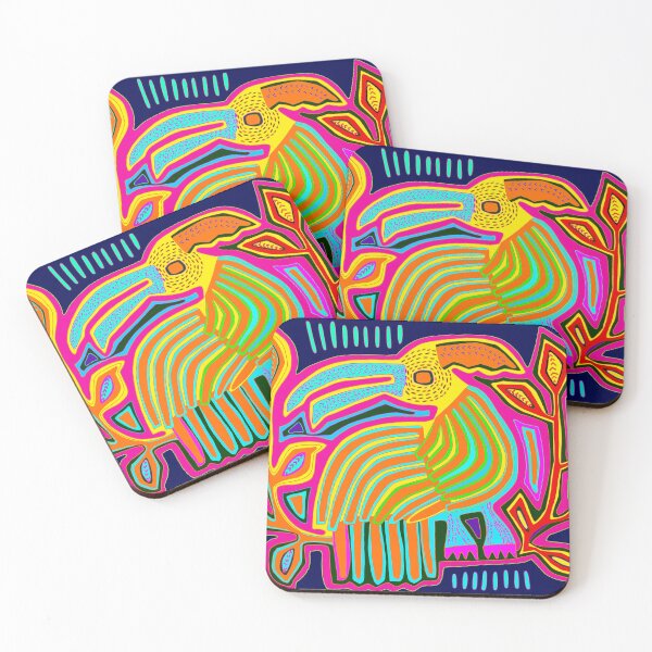 Item preview, KUNA TROPICAL PARROT designed and sold by Esprit-Mystique.