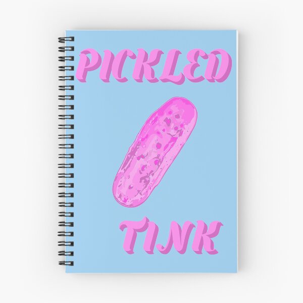 Item preview, Pickled Tink, Tickled Pink word play. Pink Pickle designed and sold by CharJens.