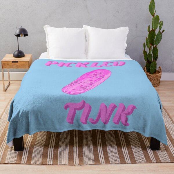 Item preview, Pickled Tink, Tickled Pink word play. Pink Pickle designed and sold by CharJens.