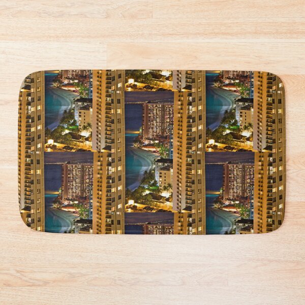 Item preview, Waikiki At night from Up High designed and sold by eegibson.