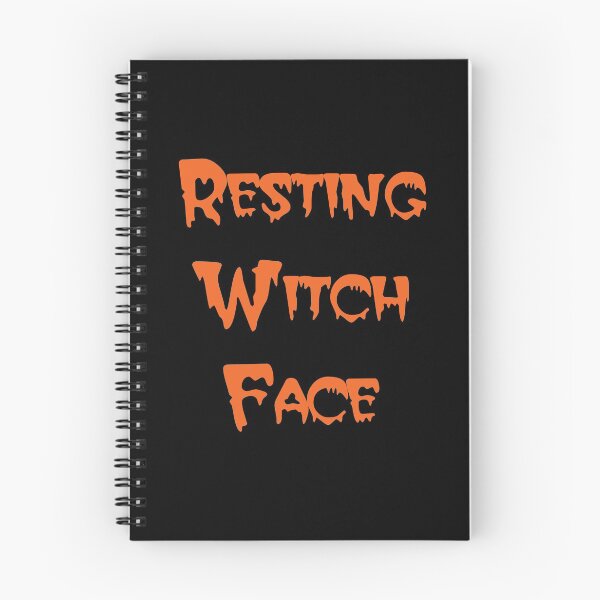 Item preview, Resting Witch Face in Orange designed and sold by Darcy777.