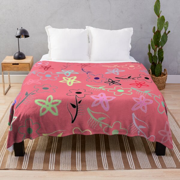 Item preview, Cute Colorful Flowers designed and sold by Poetic Patterns Studio.