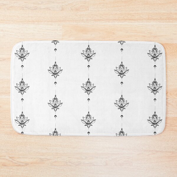 Item preview, Lotus Tattoo Design #6 designed and sold by Carina Kay.
