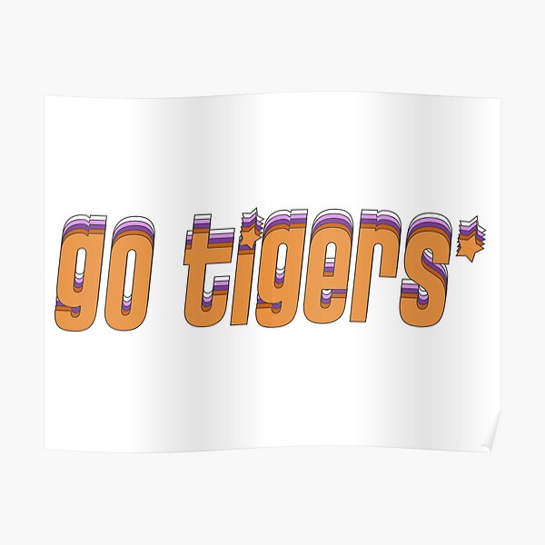 Clemson University Tigers Retro Bar Stool
