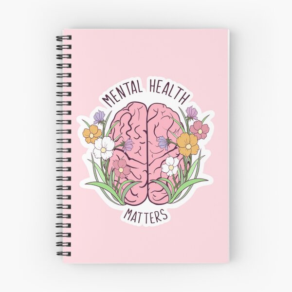 Item preview, Mental Health Matters Floral Quote Art designed and sold by Weyheycallie.