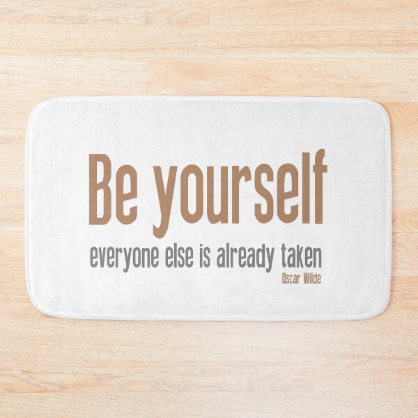 Item preview, Oscar Wilde quote designed and sold by AnyCoupleDesign.