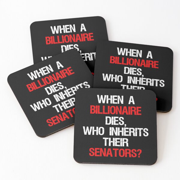 Item preview, When A Billionaire Dies, Who Inherits Their Senators? designed and sold by Cat Lady Designs.
