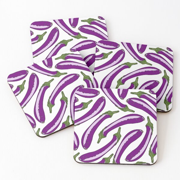 Item preview, Purple Eggplants designed and sold by NOTSNIW ART.