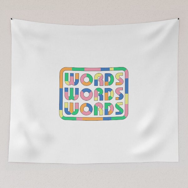 Item preview, Words Words Words designed and sold by Off the Box.
