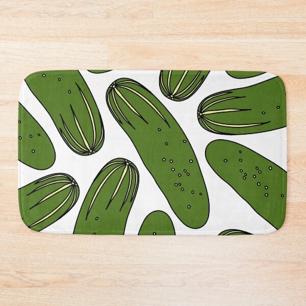 Item preview, Green Pickles Cucumbers designed and sold by NOTSNIW ART.