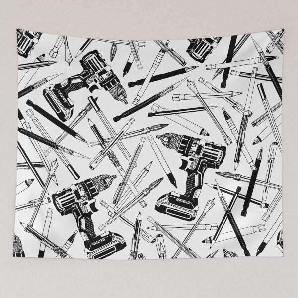 Item preview, Art Bits Drill Set - Black White designed and sold by NOTSNIW ART.
