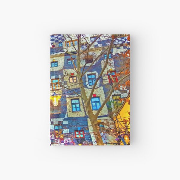 Hundertwasser Museum. Vienna. Austria Hardcover Journal