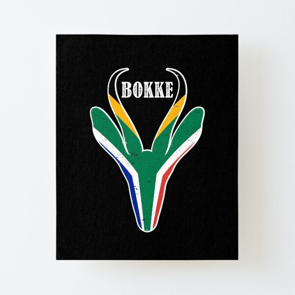 Download South Africa Rugby Springbok Sunset Mounted Print By D247 Redbubble
