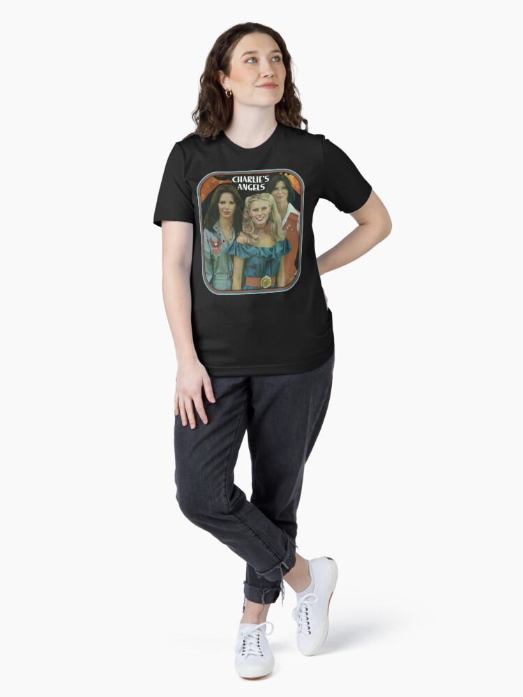 Thumbnail 4 of 7, Essential T-Shirt, Charlies Angels designed and sold by jabwai.