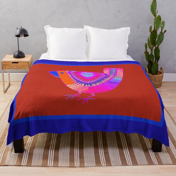 Item preview, RED BIRD - RED BLUE designed and sold by Esprit-Mystique.