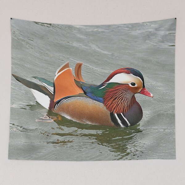 Item preview, Mandarin Duck designed and sold by Strawflower Oasis.