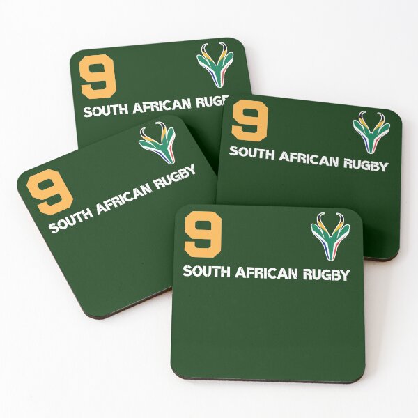 Item preview, Rugby South Africa No9 Scrum Half designed and sold by d247.