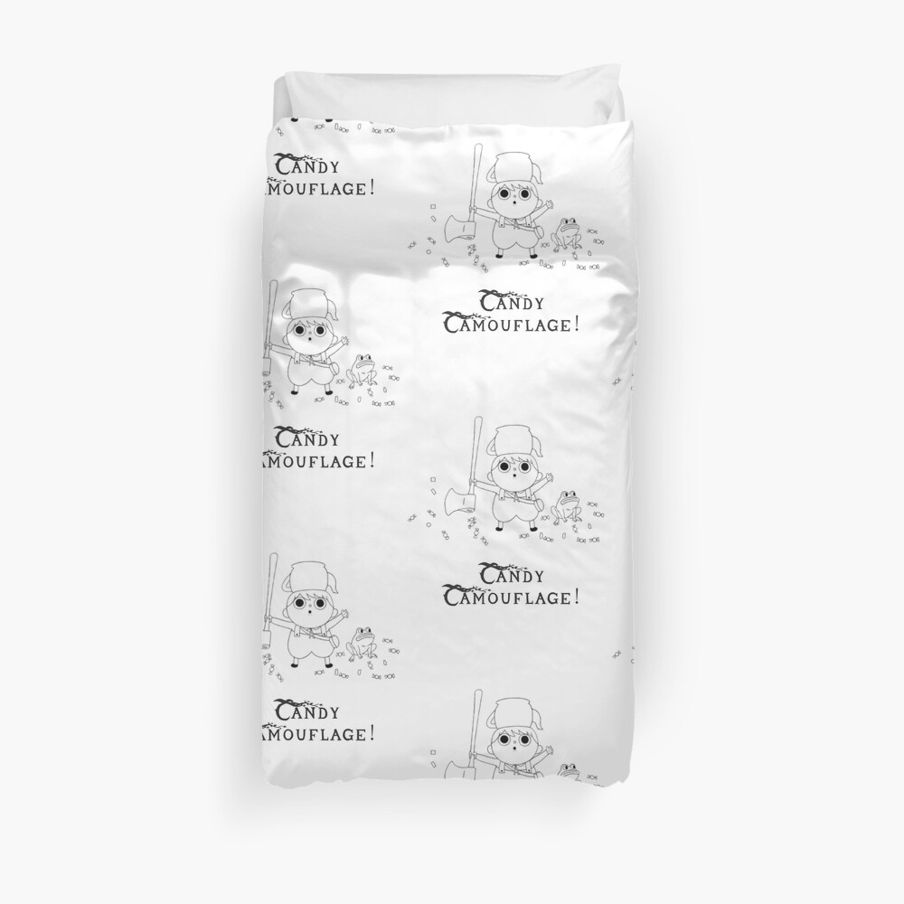 candy camouflage otgw Duvet Cover