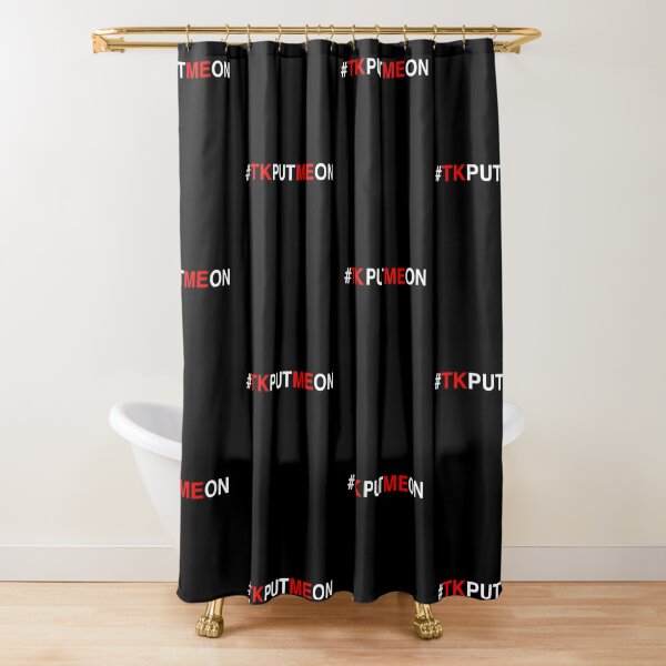 Tk Kirkland Who Raised You Supreme Parody Tk Kirkland Merch Shower Curtain By Tkirklandmerch Redbubble