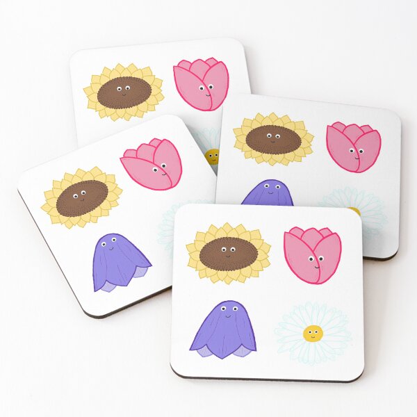 Item preview, Smiley Flowers designed and sold by starrypanda.