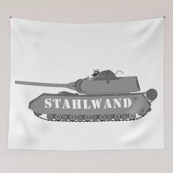 Item preview, Steel Wall, Maus Tank.   designed and sold by Engine91.