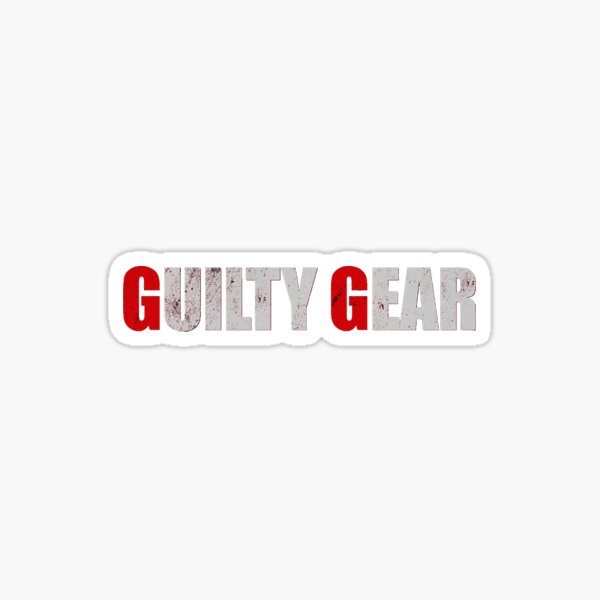 Guilty Gear Logo Sticker