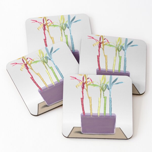 Rainboo - Donovan Cronkhite Coasters (Set of 4)