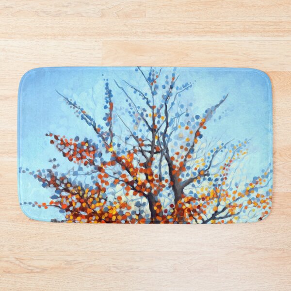 Item preview, Autumn beech tree, clear blue sky designed and sold by Svitac.