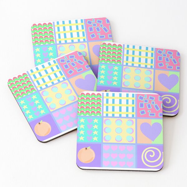 Item preview, Vintage pastel baby blanket  designed and sold by Cloud-Boy.
