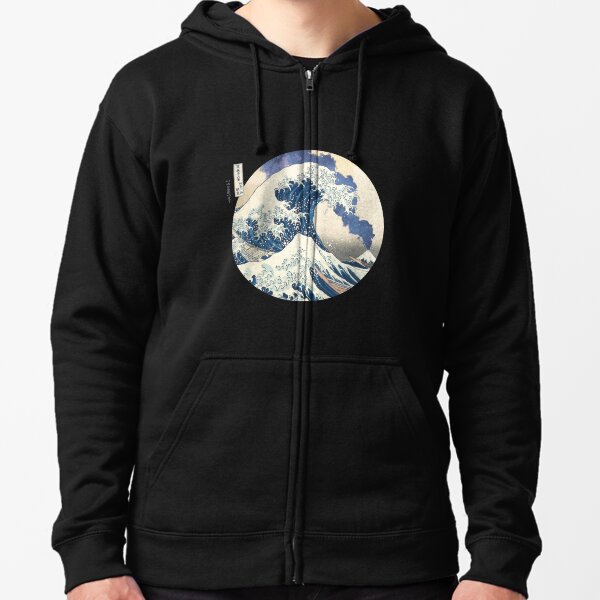 Wave of clearance kanagawa hoodie