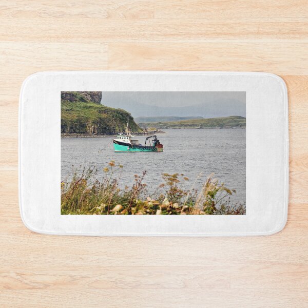 Item preview, Moored fishing boat at Portnalong -  Isle of Skye, Scotland designed and sold by Richard Flint.
