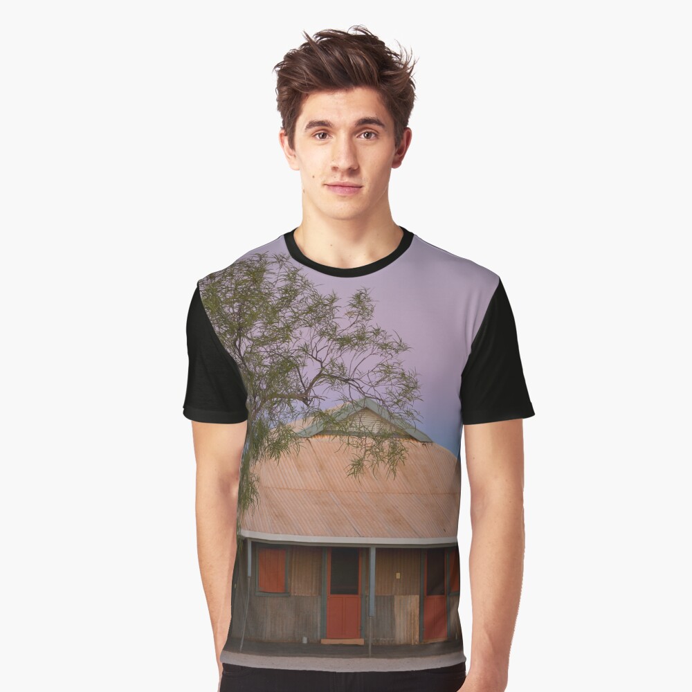 Outback Shearers Quarters at Sunrise Graphic T-Shirt