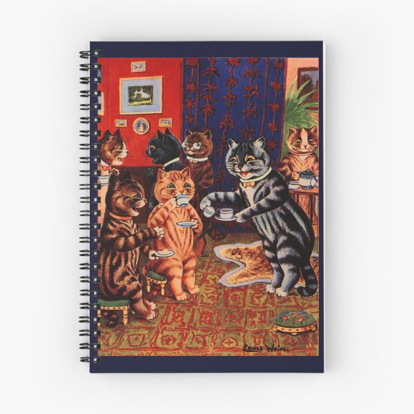 Item preview, Cats Tea Party by Louis Wain designed and sold by karwilberevivalcollection.