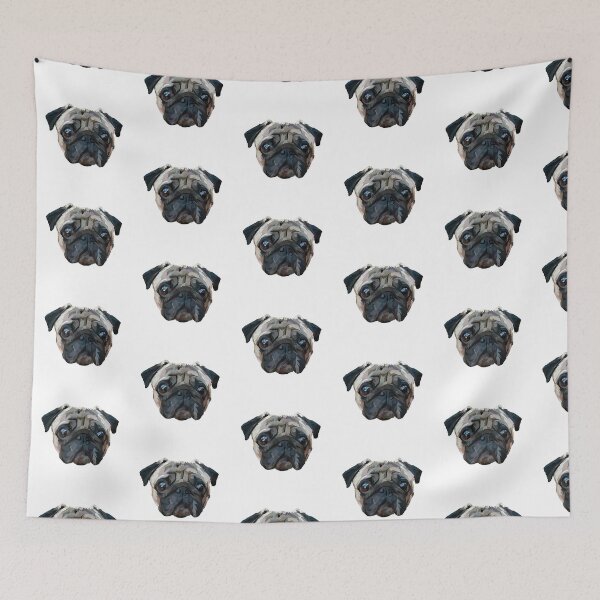 Item preview, Cute Pug Face designed and sold by dailygreentalk.