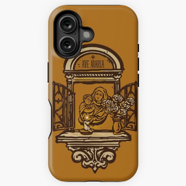 Aperçu de l'œuvre Coque de téléphone Madonelle Sanctuaire créée et vendue par BaritusCatholic.