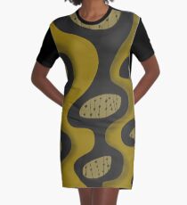 Mid Century Modern 2 Graphic T-Shirt Dress