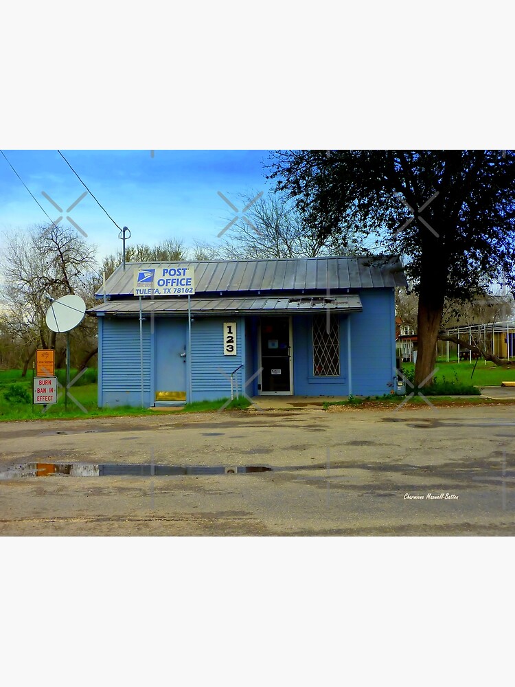"Texas Post Office" Poster by Sita Redbubble