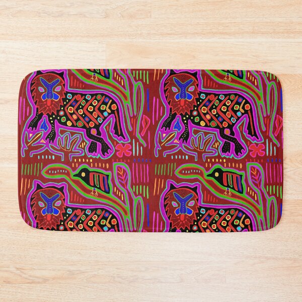 Item preview, KUNA INDIAN FELINE designed and sold by Esprit-Mystique.