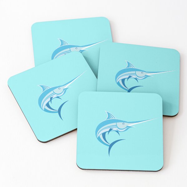 Artikelvorschau, Blue Marlin Schwertfisch Logo entworfen und verkauft von Frank Schuster.
