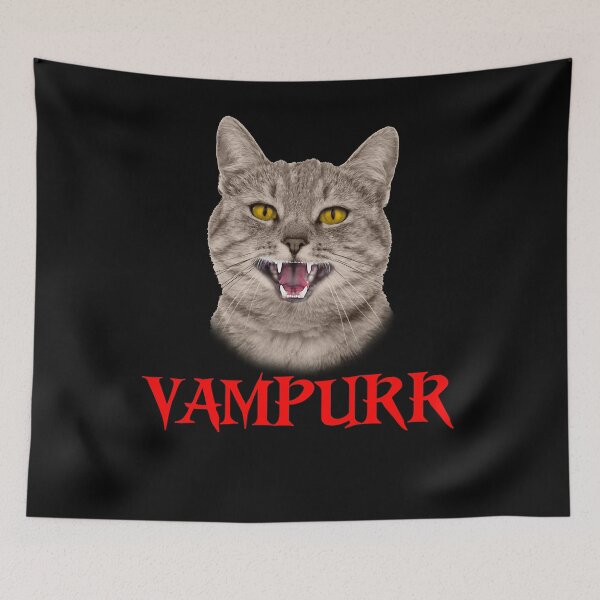 Item preview, Halloween Trick Treat Cat Vampire Vampurr designed and sold by wilsonellis.