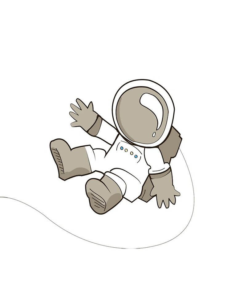 Thumbnail 4 of 4, iPhone Case, Spaceman designed and sold by ZoeTwoDots.